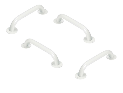 White Safety Grab Rail Shower Easy Grip Grab Handle Bar Rail 24" Croydex