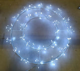 50cm Circular 260 White Pin Wire LED Indoor/Outdoor Xmas Light Christmas Deco - Retail ABC - Branded Goods - Discount Prices