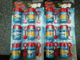 24 x SPEED RACER TUBE BUBBLES CHILDRENS TOY BOY GIRL BIRTHDAY PARTY BAG FILLERS Henbrandt