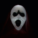 PREMIER 1.9M  sound activated hanging White ghost with lights and sounds Premier