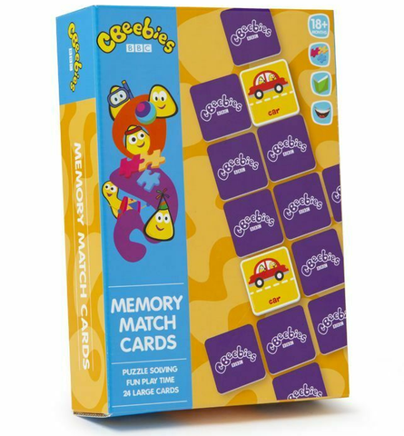CBEEBIES Toys Snap Pairs Memory Matching Mini CardsnGame Toddler Children 3yrs+ Orchard Toys