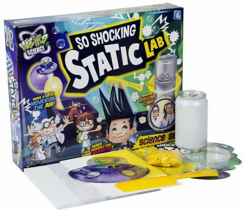 Shocking Static Science Lab Set Fun Experiment Chemistry Lab Activity Set Game Science Mad