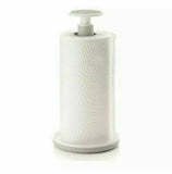 Pipe Paper Towel Holder Black Iron Industrial Push Stop Kitchen Roll Stand Cream Maison & White