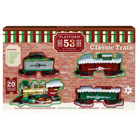 Premier Christmas Workshop Train Sets Battery Operated PLATFROM 53 Premier