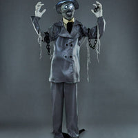 DAMAGED 1.8m Zombie Free Standing Scary Halloween Party - Retail ABC - Branded Goods - Discount Prices
