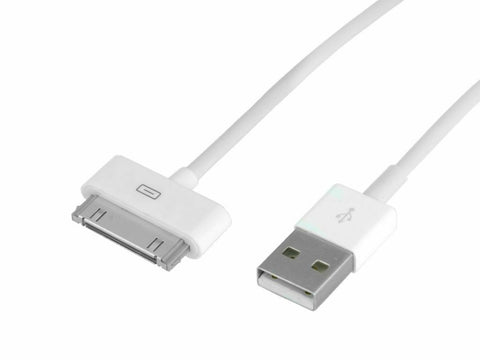 JOBLOT 25 x Genuine KIT Apple iPhone 4S iPad 23 iPod 30-Pin to USB Charger CABLE - Retail ABC - Branded Goods - Discount Prices