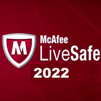McAfee LiveSafe 2022 One Device 12 Month License New & Existing customers McAfee