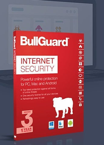BullGuard Internet Security 2022 Protection Software 1 PC  1 Year EMAILED BullGuard