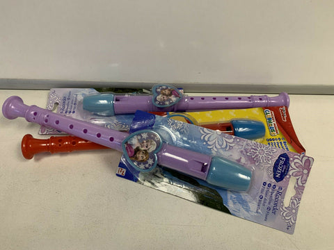Disney Princess/Frozen/Mickey Musical Instrument Musical Flute Recorder NEW Toy sambro
