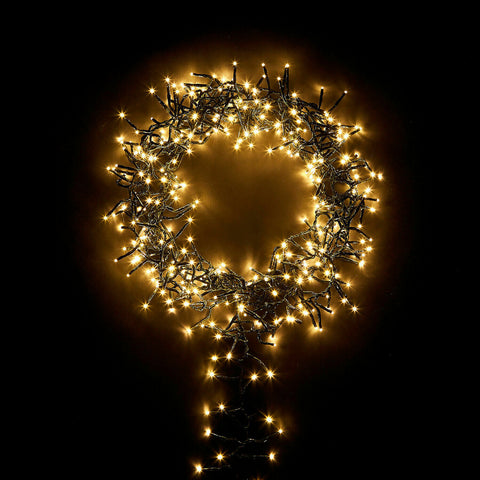 Winter Workshop - 2000 LED Cluster 29m Christmas Lights - Warm White - Retail ABC - Branded Goods - Discount Prices