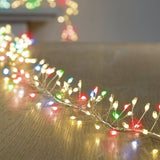 Premier 5.5m Garland 800 LED Door Christmas Lights - Multicoloured OUT/INDOOR Premier