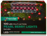 10m String Pearl Berry Lights 100 LED Christmas Tree Outdoor Garden Waterproof - Retail ABC - Branded Goods - Discount Prices