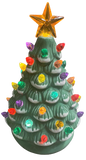 Premier 15cm Battery Operated LED Ceramic Christmas Tree Light Up Decoration - Retail ABC - Branded Goods - Discount Prices