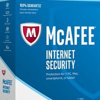 McAfee Internet Security 2022 Ten Users (PC/Mac/Android/iOS) 12 Month McAfee