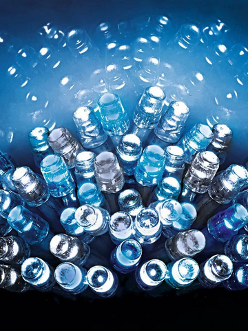 New Premier MultiAction 200 LED Supabrights Blue White LEDs 16mtr Timer Outdoor - Retail ABC - Branded Goods - Discount Prices