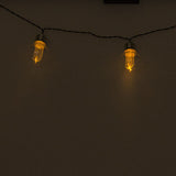 Battery Operated 10x5cm Retro Bulb Warm White LED Light Set Indoor & Outdoor Use Premier Nostalgia