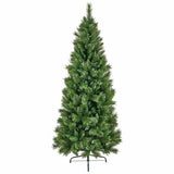 1.8m / 6ft Ridgemere Slim Pine Green Artificial PVC Christmas Tree Indoor Premier