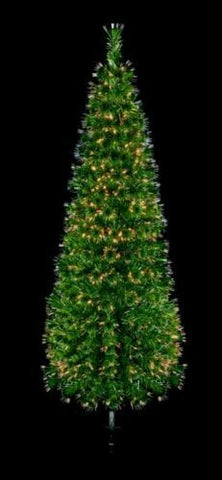 Premier Slim Fibre Optic Colour Changing Crystal Tip Christmas Tree 1.8 Metres - Retail ABC - Branded Goods - Discount Prices