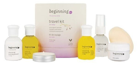 Organic Maclaren Baby Newborn Gift Set Kit Calming Bath Natural Oil Balm Candle Kokoso