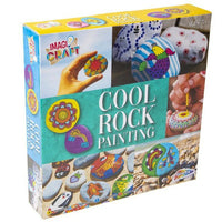 Paint your own Cool Garden Rocks Set Kit Childrens Kids Creative with Pebbles STUFF AND NONSENSE