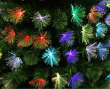 CHOICE OF Fibre Optic Pre Lit Flashing Colour Changing Christmas Tree LED Lights Premier