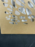 61cm Metal Gold Rectangular Wall Art Tree Skeleton Design Contemporary The outdoor living company