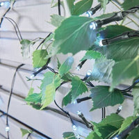 Solar Garden String Lights 1000 LED Cool White Fairy Lights 25M Lit Length The Outdoor Living Company
