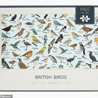 COLLECTABLE M&S ADULT (NOT SO) BRITISH BIRDS 500 PIECE JIGSAW PUZZLE M&S
