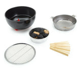 Barbecook Joya Charcoal Barbecue Suitable with Rotating Plate or on It's own Barbecook