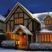 Premier 720 LED Cluster Multi-Action Christmas Tree Lights Timer -Vintage Gold Premier