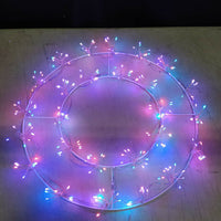 50cm Circular 260 Rainbow Pin Wire LED Indoor/Outdoor Light Christmas Deco - Retail ABC - Branded Goods - Discount Prices