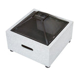 Premier MGO Metal Fire Pit Large Faux Concrete – Premier