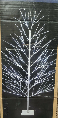 1.8m Ultra Brights Pre Lit Christmas Tree Xmas 1100 LED Ice White 6ft In/Outdoor - Retail ABC - Branded Goods - Discount Prices