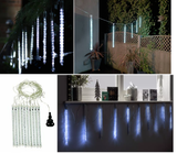 10 LED Shower Rain Lights Falling String Light Drop Icicle Outdoor Christmas - Retail ABC - Branded Goods - Discount Prices