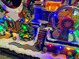 Premier Musical Light Up LED Fair Ground Winter Wonderland Scene 50x30 cm - Retail ABC - Branded Goods - Discount Prices