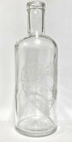 NEW Clear Glass 'Love' Bottle Vase with LED Perfect for Flowers or as Water Jug Tesco