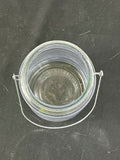 2 x 14 cm Lilac Tea Light Holder Dimensions : H14 x Dia.10cm Dimensions