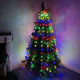 Xmas Multi Action Ultra Brights 400 Led Waterfall Multicoloured Lights Pin Wire Premier