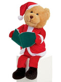 Premier 28cm Animated Story Telling Christmas Bear With 4 Minute Story - Retail ABC - Branded Goods - Discount Prices