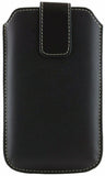 Executive Universal Medium Slip Case Pouch for Smartphone - Black PEXLSPLCB Case It