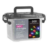 500 M-Colour LEDs 12.5m LED Indoor / Outdoor Christmas Tree Lights - M-Colour Transcon