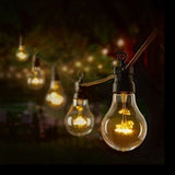 10 Outdoor Multifunction Festoon Party Lights Multi-coloured LED 9.5M Garden Premier