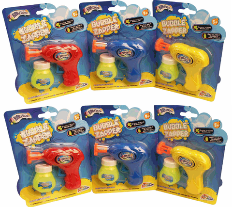 Kids Bubble Blaster Gun Blower Solution Shooter Birthday Party Garden Toy 3+y - Retail ABC - Branded Goods - Discount Prices