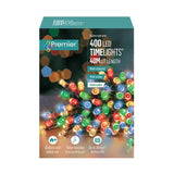 400 LED Timelights 40m In/Outdoor Battery Timer Christmas Tree House Decoration - Retail ABC - Branded Goods - Discount Prices