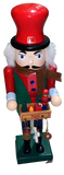 Premier 4 Piece Value Pack of Wooden Traditional Nutcracker Christmas Figurines Premier