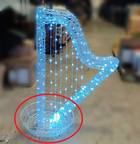 Premier 1.1M Illuminating Light Up Christmas LED Indoor, Outdoor Harp - DAMAGED - Retail ABC - Branded Goods - Discount Prices