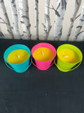 Citronella Candle & Tea Light Holder Set of 3 Multicolor Unbranded