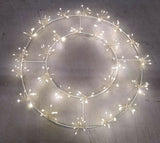 50cm Circular 260 Warm White Pin Wire LED Indoor/Outdoor Light Christmas Deco - Retail ABC - Branded Goods - Discount Prices