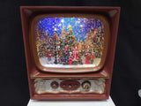 25cm Musical Colour Change Glitter Water Spinner Choir Retro Christmas TV Xmas - Retail ABC - Branded Goods - Discount Prices