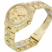 Juicy Couture Pedigree Women's Quartz Watch Gold Dial Analogue Display 1901105 Juicy Couture